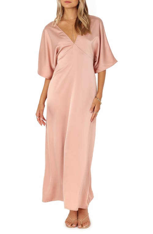 Petal & Pup Eliza Dolman Sleeve Maxi Dress Pink at Nordstrom,