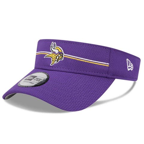 Minnesota Vikings 2022 NFL SIDELINE Cream-Purple Fitted Hat