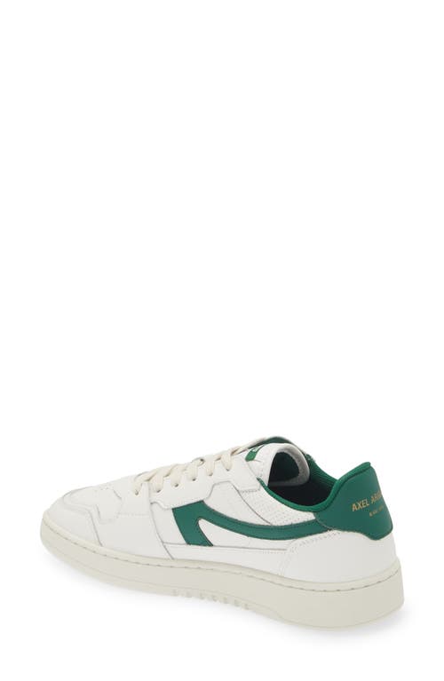 Shop Axel Arigato Dice-a Sneaker In White/green