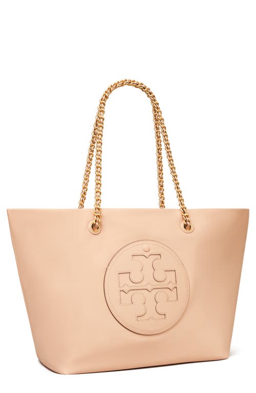 Shop Tory Burch Ella Chain Tote In Pink Sand