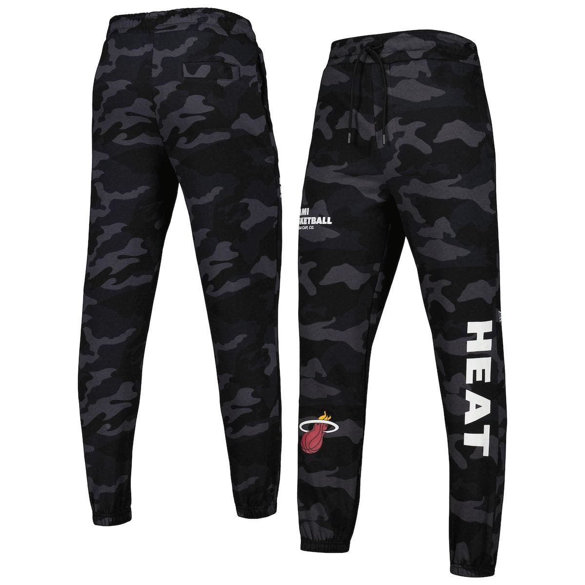 black camo joggers mens