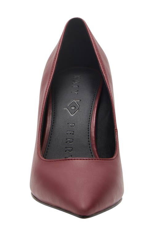 Shop Katy Perry The Laterr Pointed Toe Pump In Cranberry