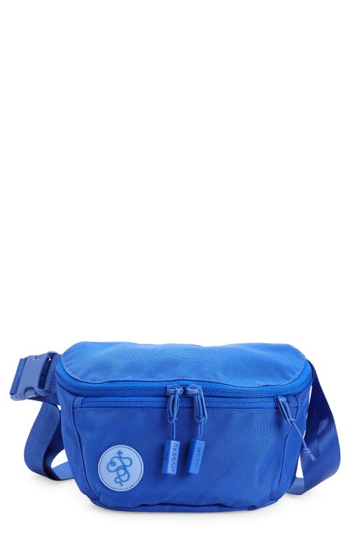 Baboon To The Moon Water Resistant Nylon Belt Bag In Blue
