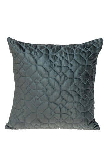 Parkland Collection Sora Quilted Throw Pillow In Charcoal