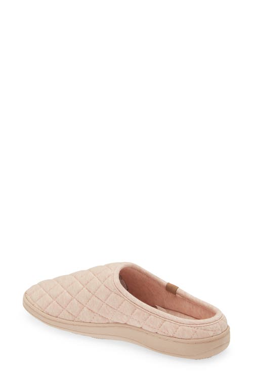 Acorn Lupine Quilted Hoodback Slipper In Beige