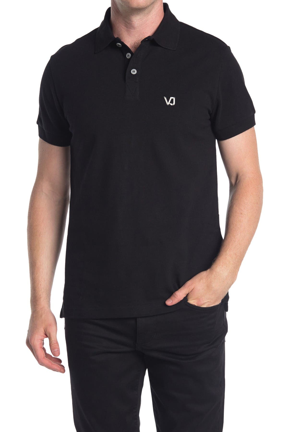 Versace Jeans | Black Polo | Nordstrom Rack