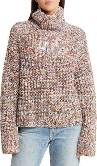 Rag And Bone Daphne Marled Funnel Neck Sweater Nordstromrack