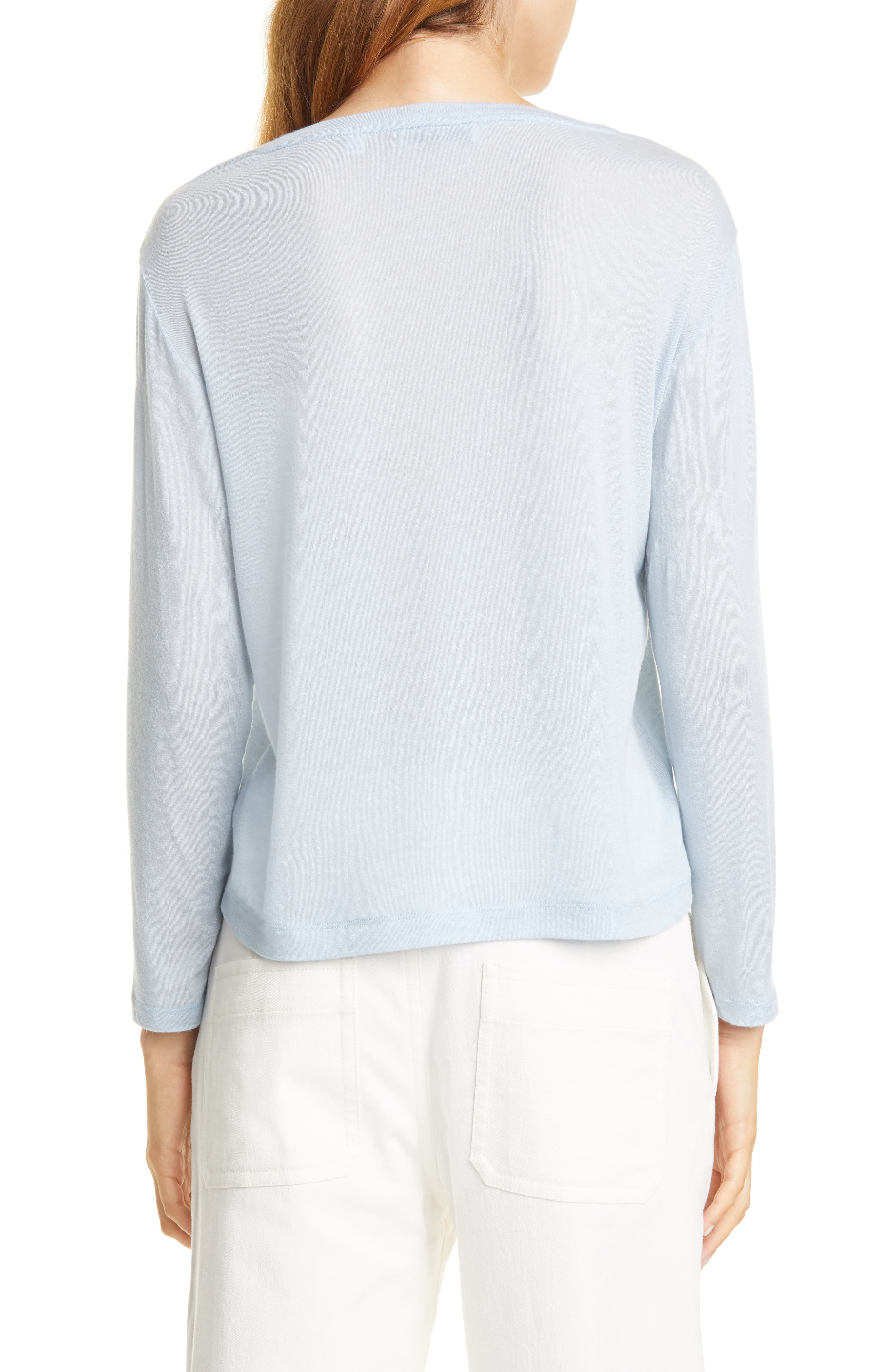 drop shoulder crewneck