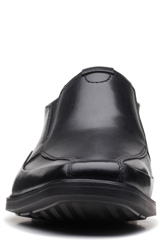 Clarks Lite Ave Loafer In Black Leather