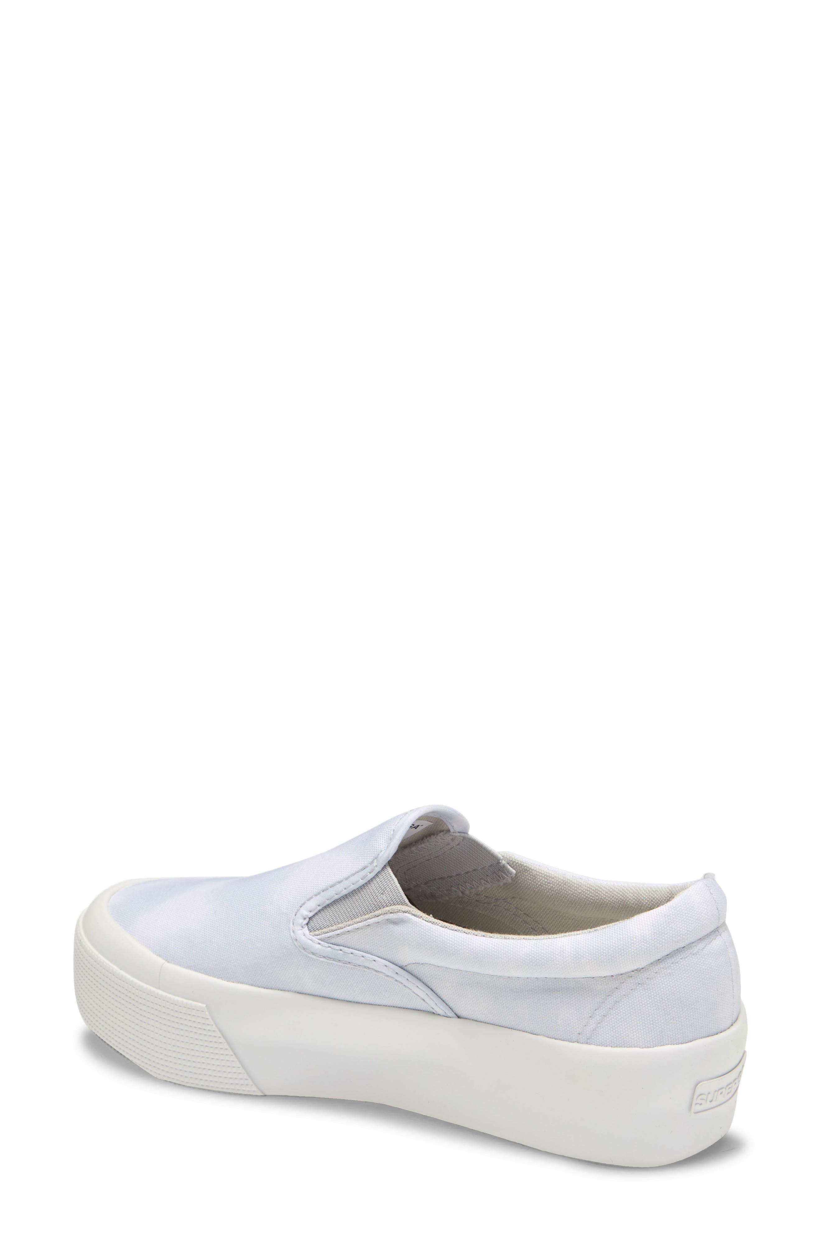 superga platform slip on sneakers