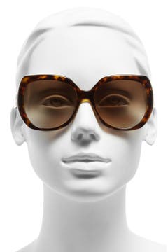 Fendi 57mm Oversized Sunglasses | Nordstrom
