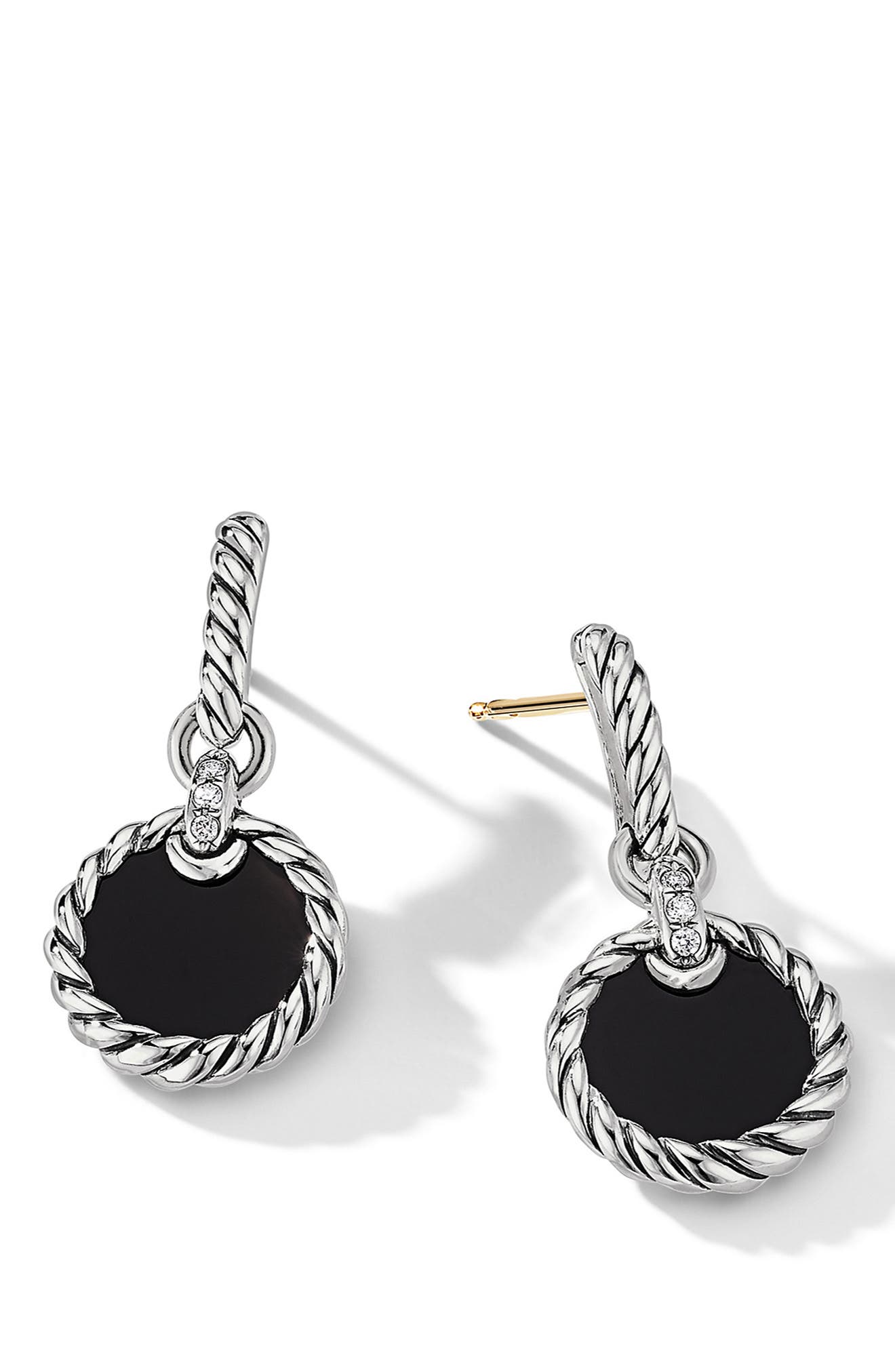 Black And Silver Drop Earrings Online, 60% OFF | www 