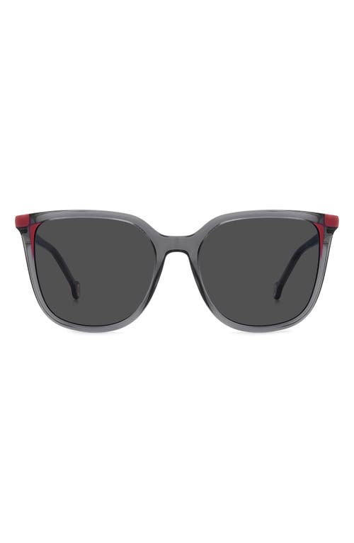 Carolina Herrera 54mm Rectangular Sunglasses In Gray