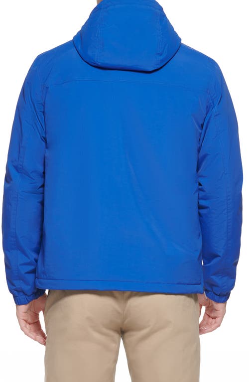 TOMMY HILFIGER TOMMY HILFIGER WATER RESISTANT HOODED FLEECE LINED ANORAK JACKET