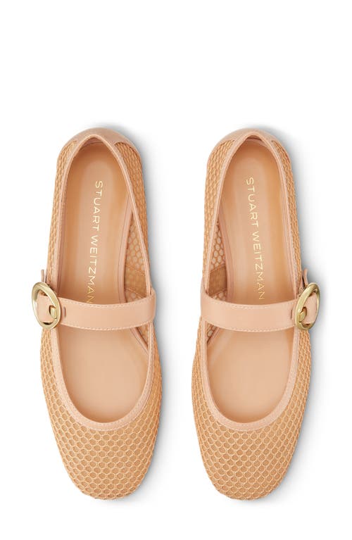 Shop Stuart Weitzman Arabella Mary Jane In Ginger