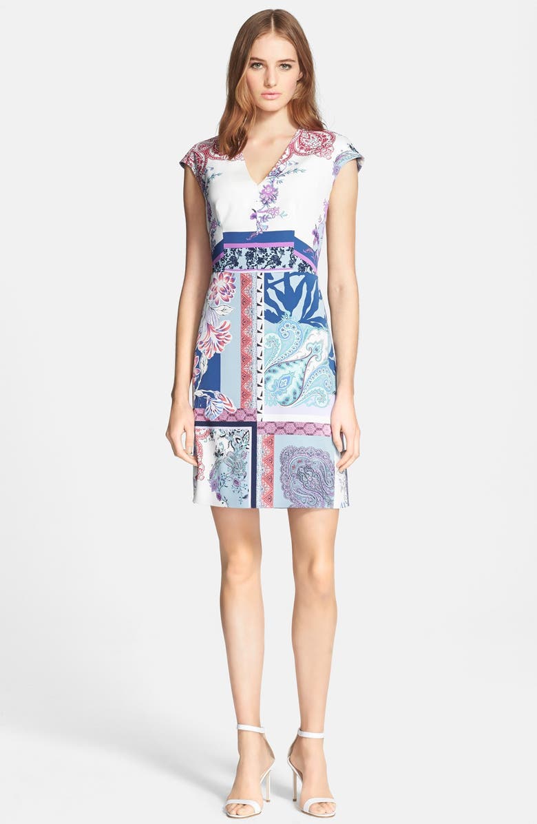 Etro Patchwork Floral Print Dress | Nordstrom