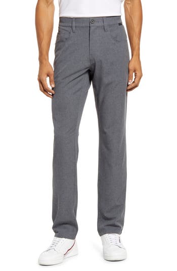 Travismathew Open To Close Performance Pants In Gray