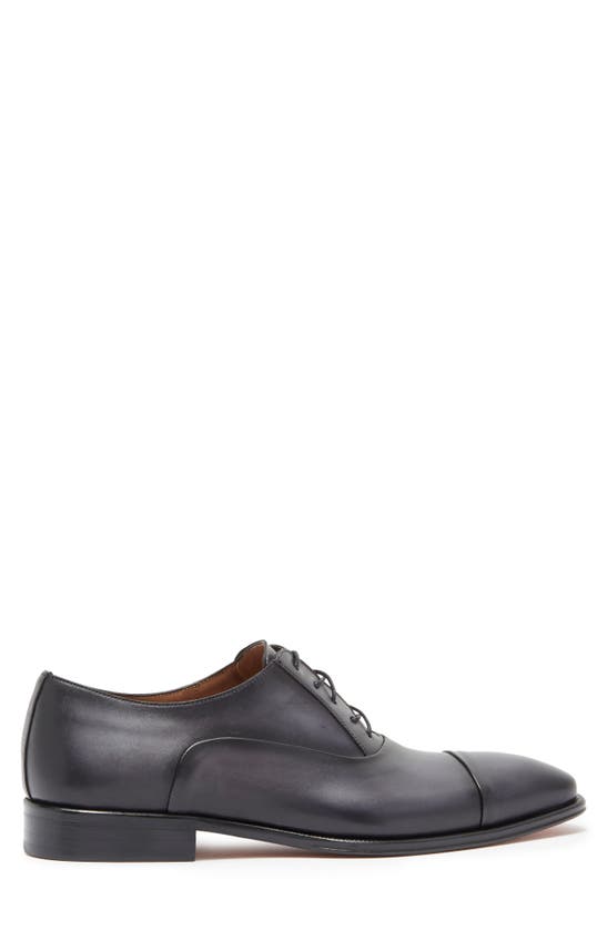 Shop Mezlan Cap Toe Oxford In Grey