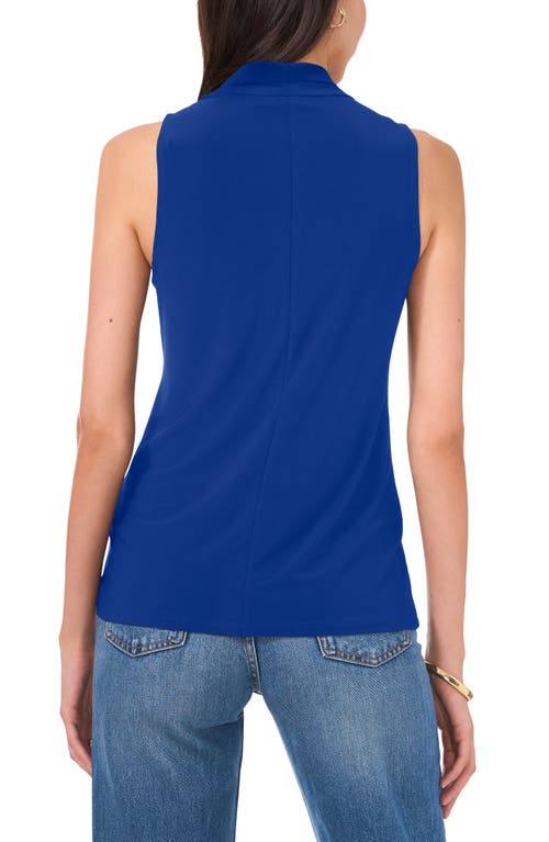 Shop Vince Camuto Crossover Tank In Goddess Blue