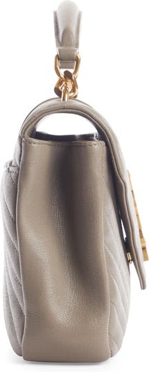 Saint Laurent Medium College Matelassé Leather Shoulder Bag
