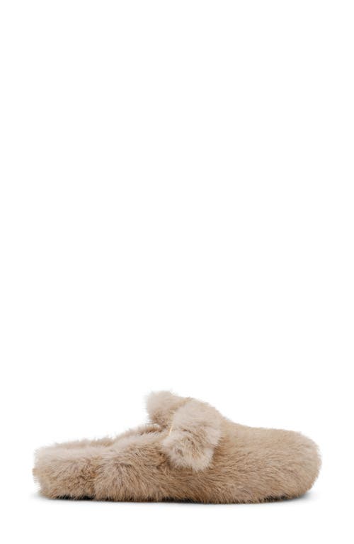 Shop Steve Madden Bohan Faux Fur Mule In Natural