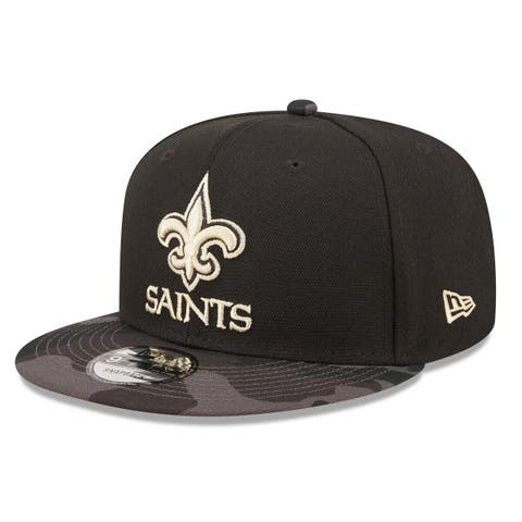 New Orleans Saints New Era City Originals 9FIFTY Snapback Hat - Cream/Black