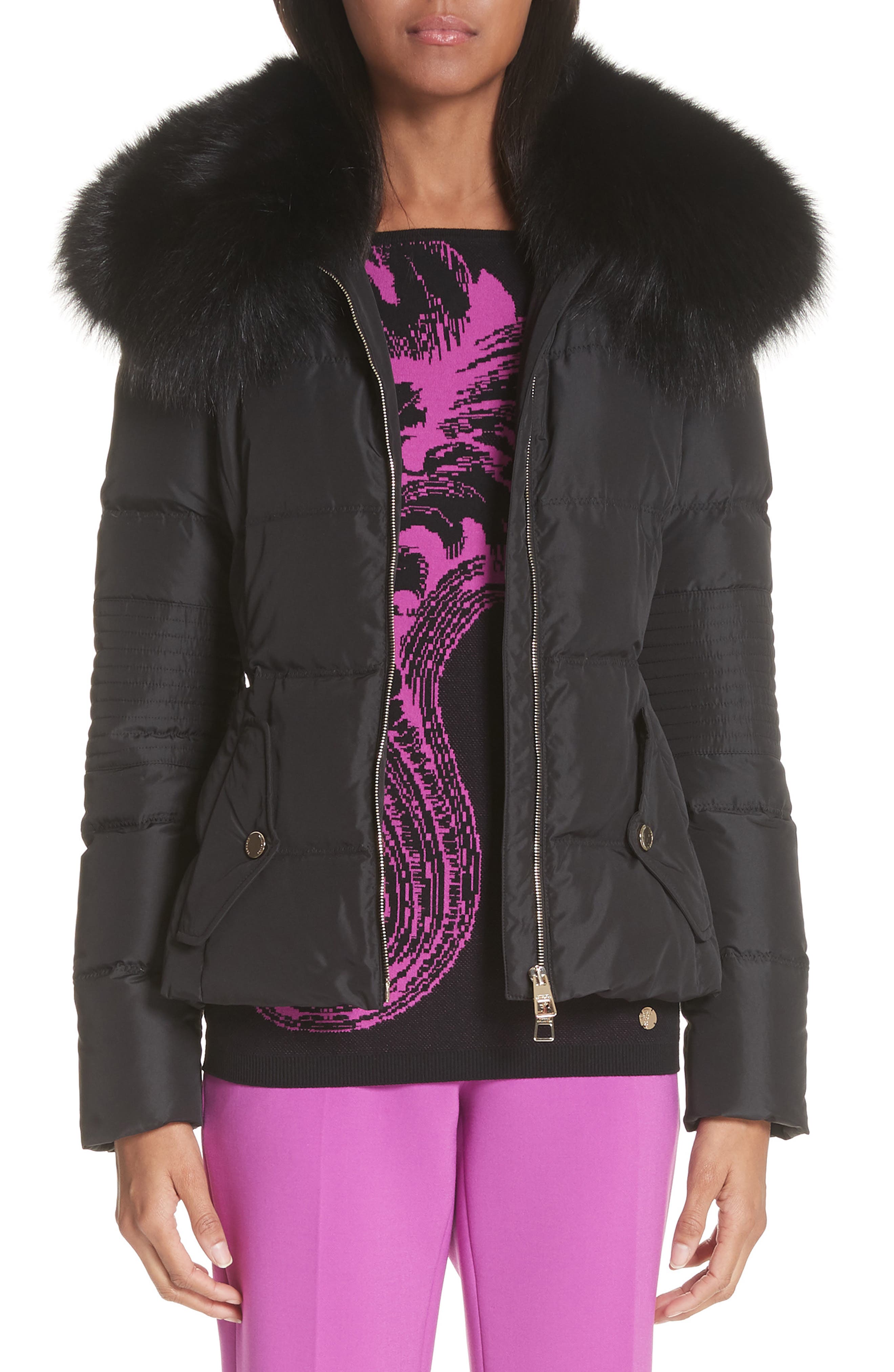 versace collection down jacket