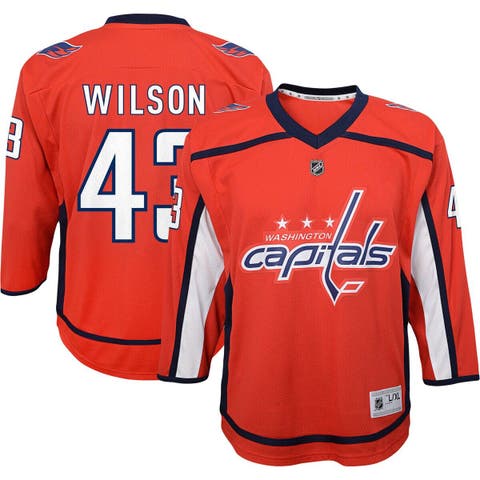 Youth Tom Wilson Red Washington Capitals Home Replica Player Jersey