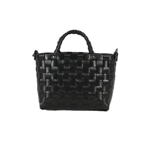 Handed By Dash Recycled Plastic Crossbody Bag In Black