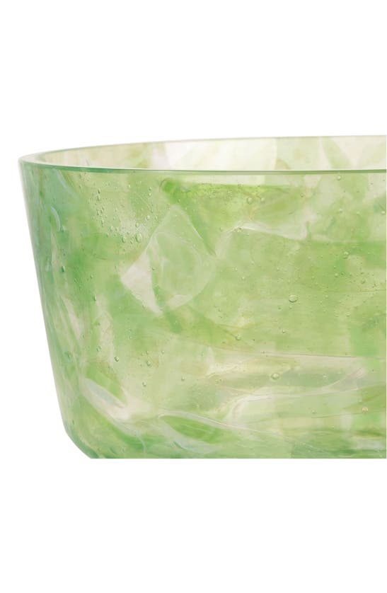 Shop Stories Of Italy Watercolor Medium Jade Bowl In Green