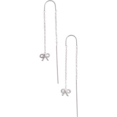 Olivia Burton Vintage Bow Threader Earrings