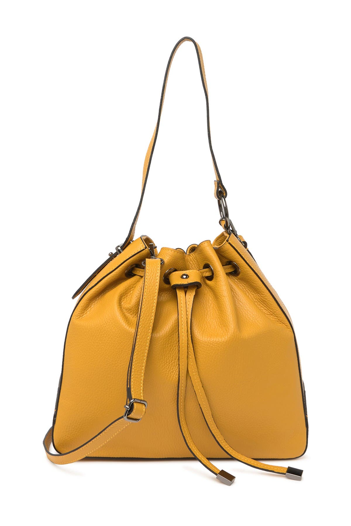 Markese | Leather Shoulder Bucket Bag | Nordstrom Rack