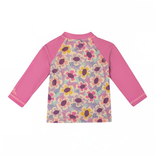 Uv Skinz Full Zip Rashguard In Vintage Bloom