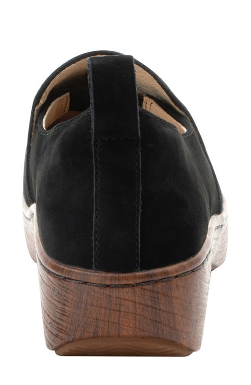 Shop Alegria By Pg Lite Orygin Tulip Slip-on Shoe In Black Truffle