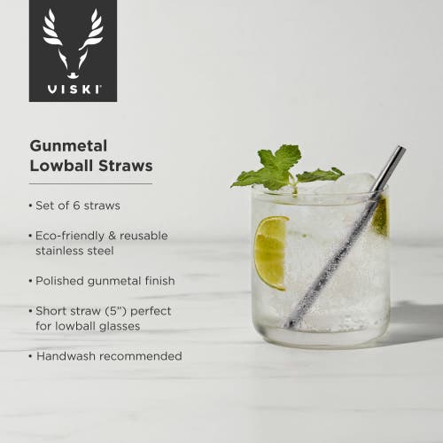 Viski Lowball Straws In Warren