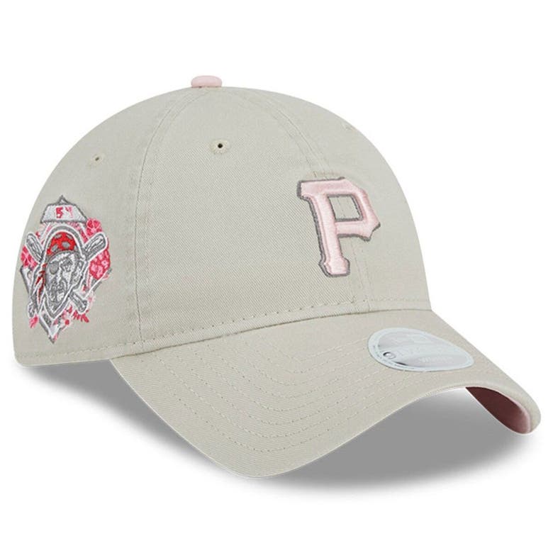 New Era Khaki Pittsburgh Pirates 2023 Mother's Day 9twenty Adjustable ...