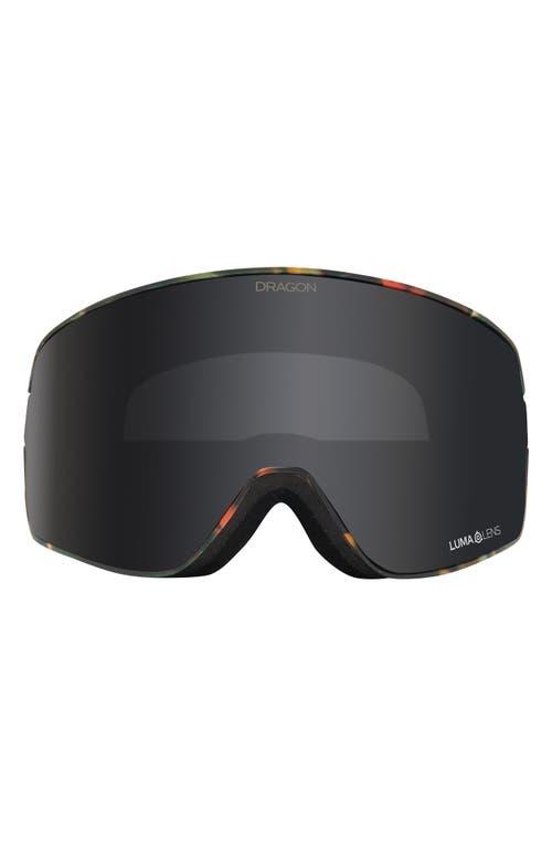 NFX2 60mm Snow Goggles with Bonus Lens in Fireleaf Ll Dark Smoke Amber