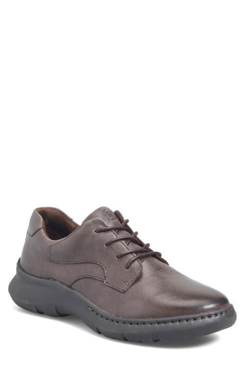 Børn Cornell Sneaker in Dk Brown Leather 