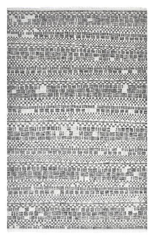 Solo Rugs Peter Handmade Wool Blend Area Rug in Grey at Nordstrom, Size 5X8