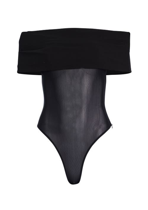 Ser.o.ya Willa Bodysuit In Black