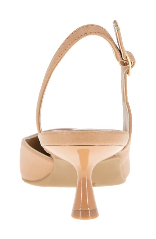 Bcbgeneration Kittie Slingback Kitten Heel Pump In Tan