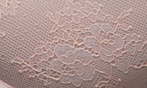Felina Lola Underwire Bra In Gull Gray/pink Dogwood