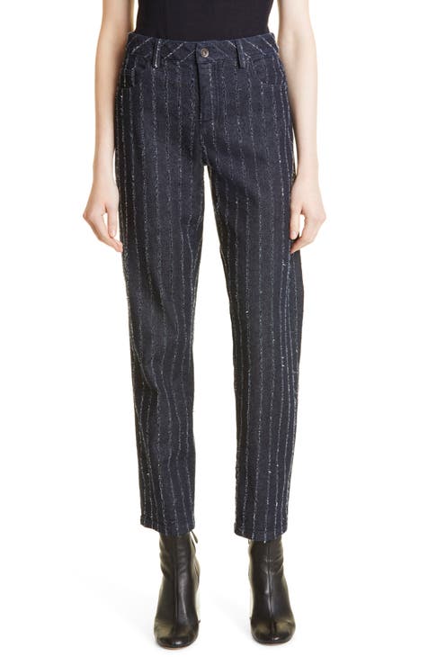 womens pinstripe pants | Nordstrom