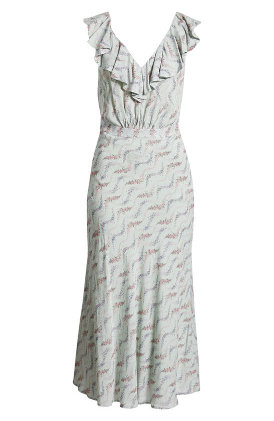 Shop Paige Shona Maxi Dress In Dusty Sage Multi