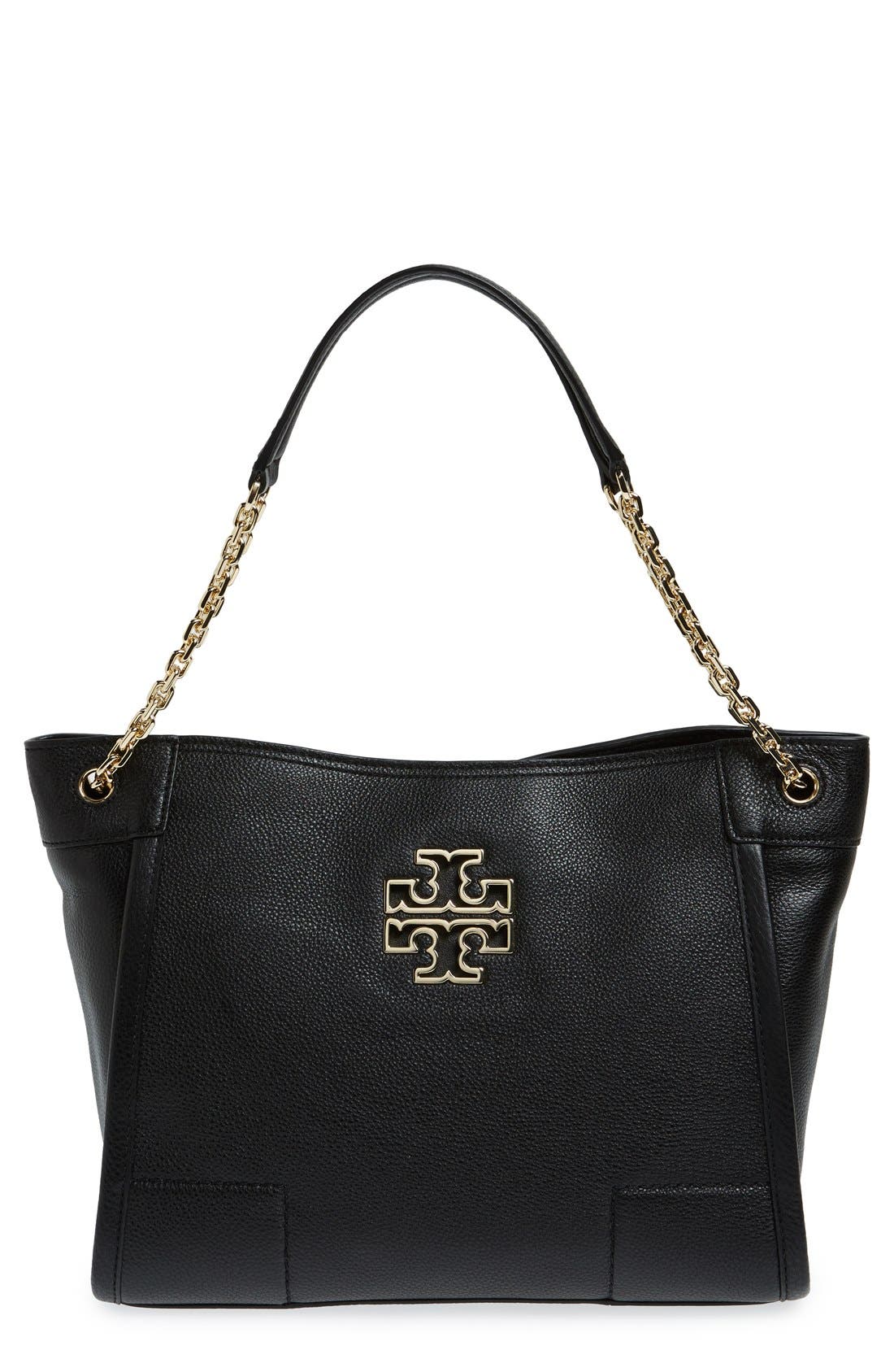 Tory Burch Britten Leather Convertible Shoulder Crossbody Bag Nordstrom   Cf2705e2 E886 4e6c Bb2a 307b9e42aab2 