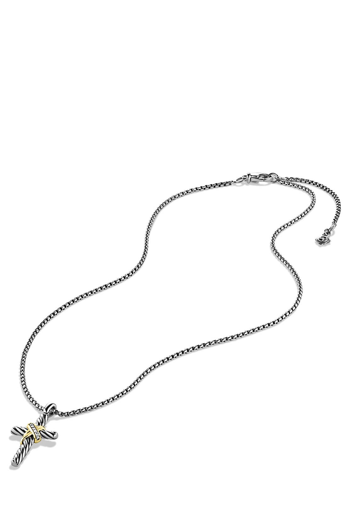 David Yurman Cross Necklace With Pav Diamonds Nordstrom   Cf29339e 95ff 482a 823d 335c9926bb58 