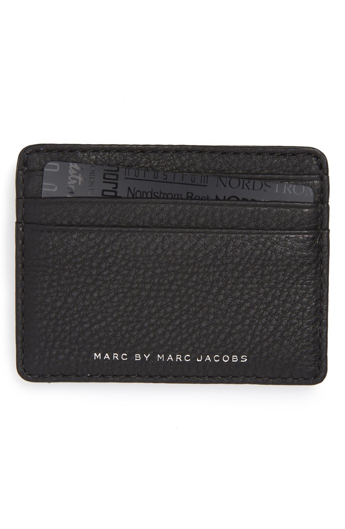 MARC BY MARC JACOBS 'Classic' Leather Card Case Nordstrom