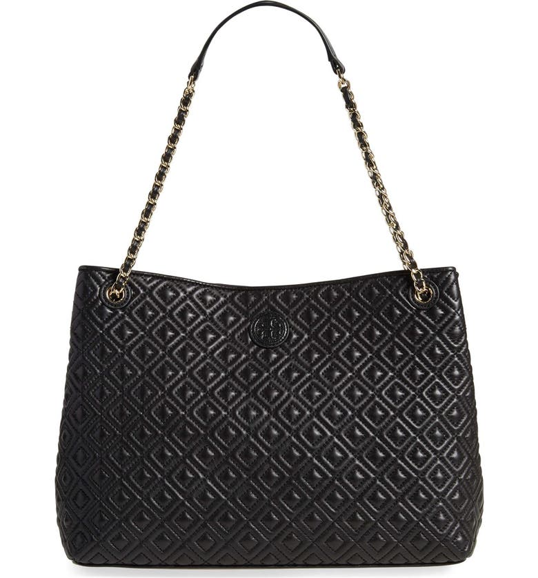 Tory Burch 'Marion' Diamond Quilted Lambskin Leather Tote | Nordstrom