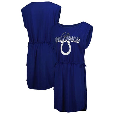 Women's G-III 4Her by Carl Banks Royal Buffalo Bills Training V-Neck Maxi Dress