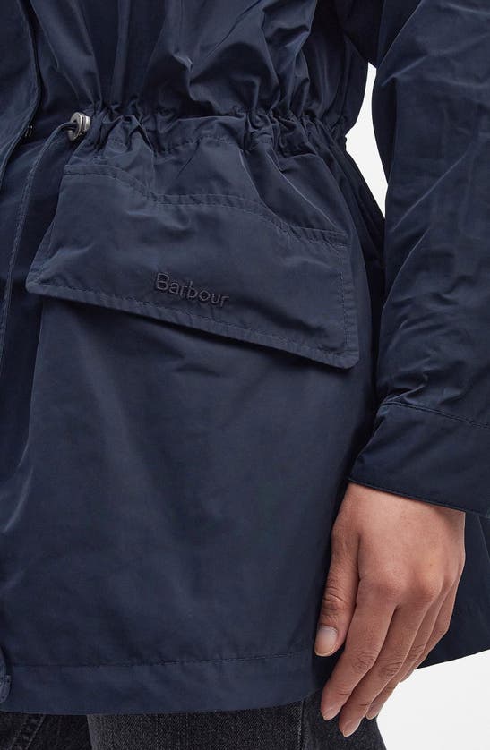Shop Barbour Macy Water Resistant Jacket In Navy